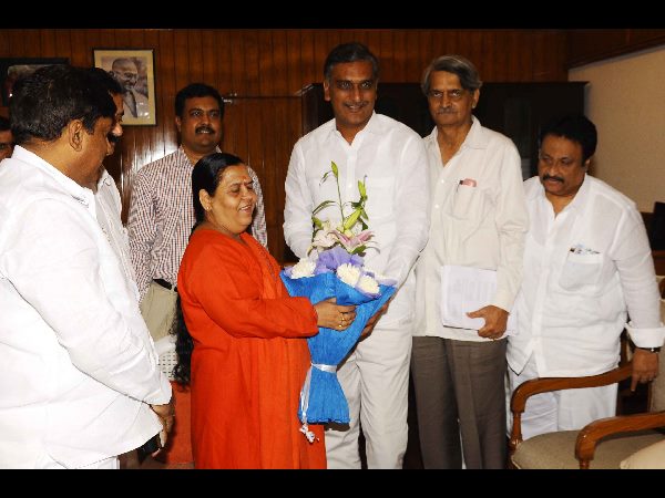 కేంద్రమంత్రితో హరీశ్