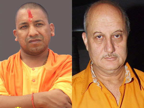 Veteran actor Anupam Kher compares Yogi Adityanath to Digvijay Singh Veteran actor Anupam Kher compares Yogi Adityanath to Digvijay Singh