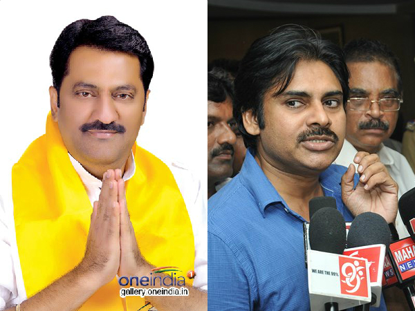 T TDP mla maganti gopinath with pawan kalyan to meet Chandrababu T TDP mla maganti gopinath with pawan kalyan to meet Chandrababu