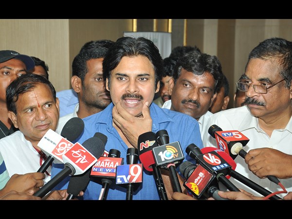 Pawan Kalyan press meet after meeting with AP CM Pawan Kalyan press meet after meeting with AP CM