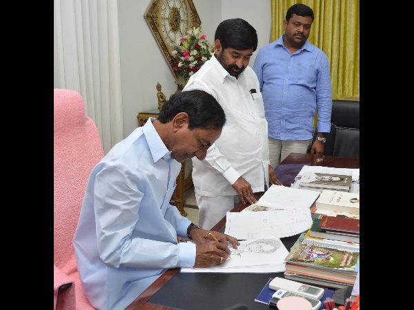 సిఎం కెసిఆర్ను కలిసిన రాకేష్