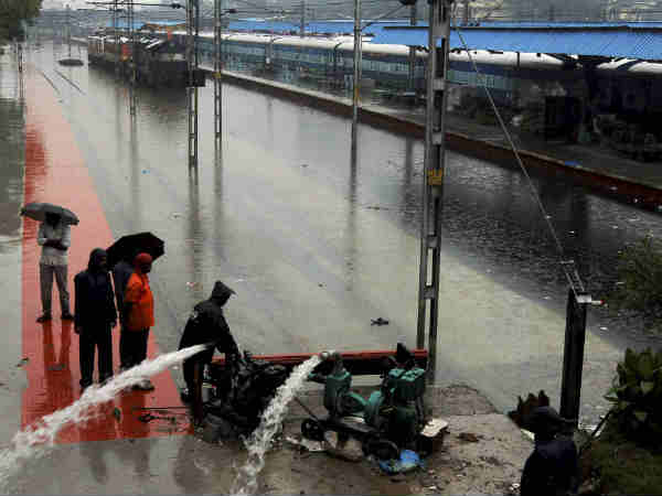 Heavy Rain Throws Tirupati, cm chandrababu meet the district collectors Heavy Rain Throws Tirupati, cm chandrababu meet the district collectors