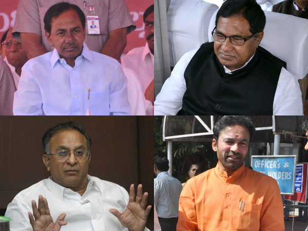 Jana, Jaipal, Kishan counter to KCR Jana, Jaipal, Kishan counter to KCR