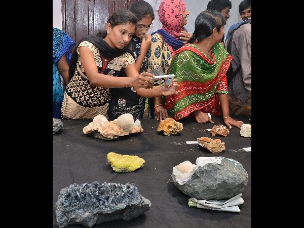 అరుదైన ఖనిజ, శిలాజాలు
