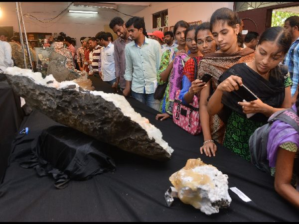 అరుదైన ఖనిజ, శిలాజాలు