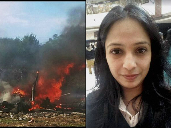 Katra helicopter crash: 'Dead pilot' Sumita Vijayan says she is alive Katra helicopter crash: 'Dead pilot' Sumita Vijayan says she is alive