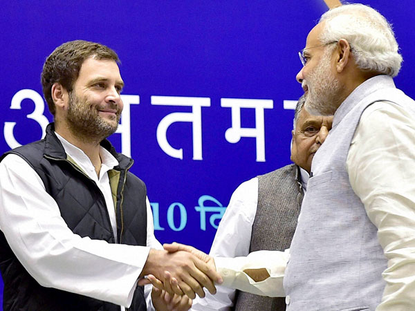 PM Narendra Modi, Rahul Gandhi Shake Hands On Sharad Pawar's Birthday PM Narendra Modi, Rahul Gandhi Shake Hands On Sharad Pawar's Birthday