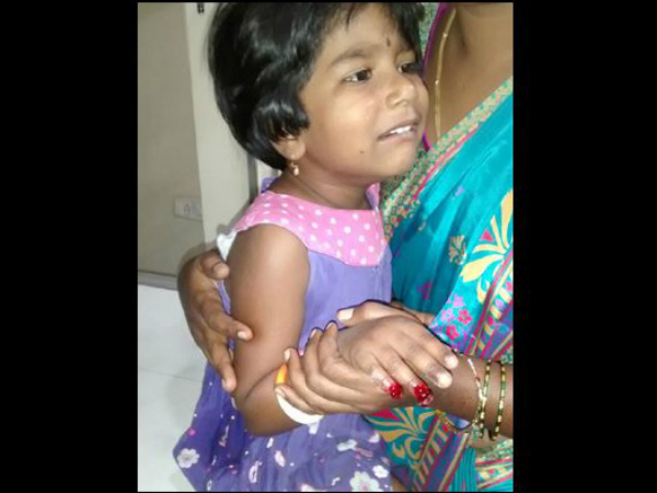 Two fingers cut from girl student in ravindra bharathi school at kukatpally Two fingers cut from girl student in ravindra bharathi school at kukatpally