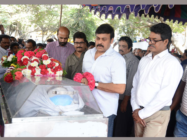 Talasani and Chiranjeevi condole for Ranganath death Talasani and Chiranjeevi condole for Ranganath death