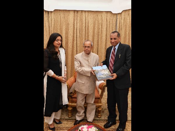 రాష్ట్రపతితో గవర్నర్ నర్సింహన్