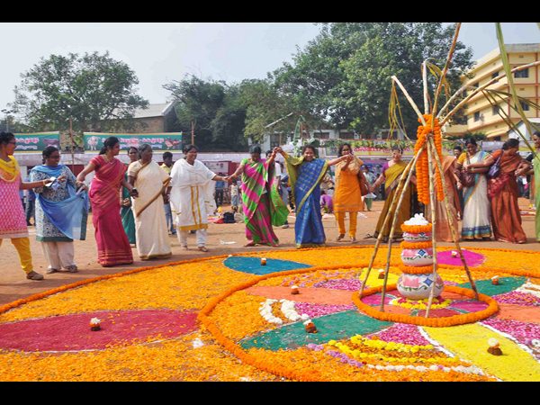 విశాఖ ఏయూలో సంక్రాంతి సంబరం