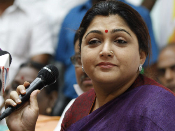 కుష్భూనే కారణం
