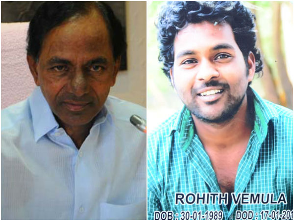CM KCR responds on Vemula Rohith suicide CM KCR responds on Vemula Rohith suicide