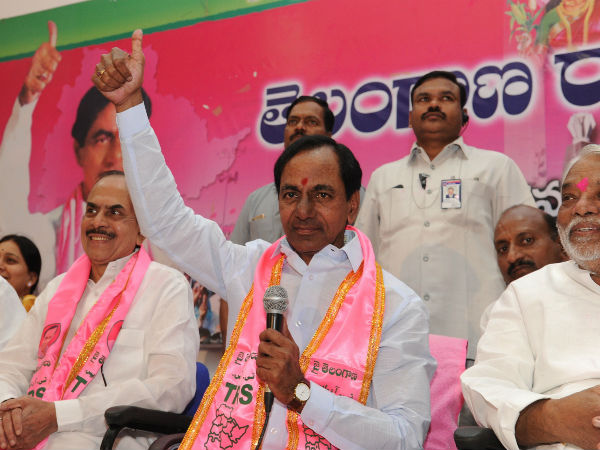 KCR - GHMC victory KCR - GHMC victory