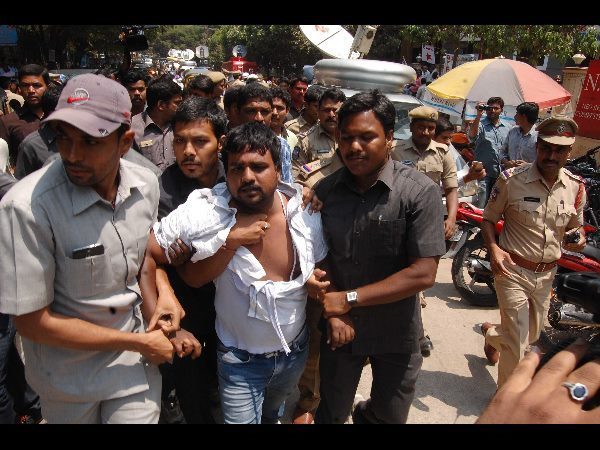 పోలీసుల అదుపులో...