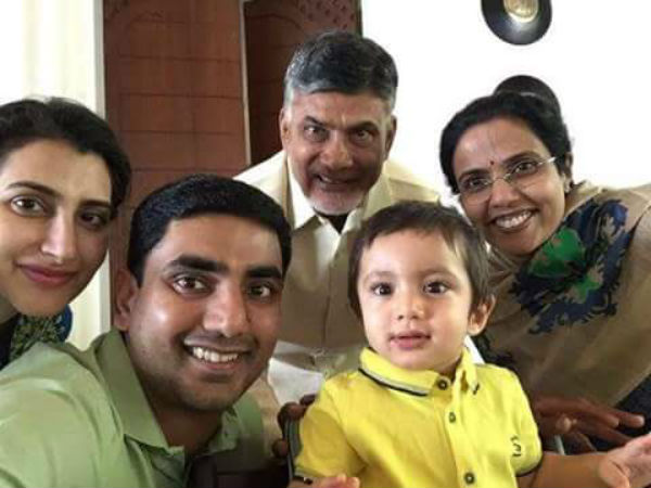 Chandrababu donates Rs 20 lakh on Devansh Birth day Chandrababu donates Rs 20 lakh on Devansh Birth day