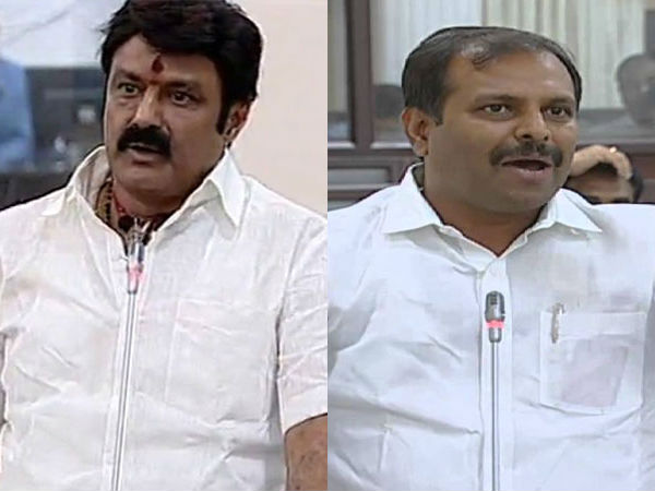 Srikanth Reddy suggests Balakrishna on Rayalaseema slang Srikanth Reddy suggests Balakrishna on Rayalaseema slang