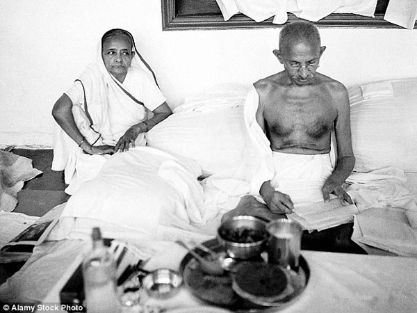New biography claims Gandhi would slap his wife behind closed doors while calling for pacifism in public New biography claims Gandhi would slap his wife behind closed doors while calling for pacifism in public