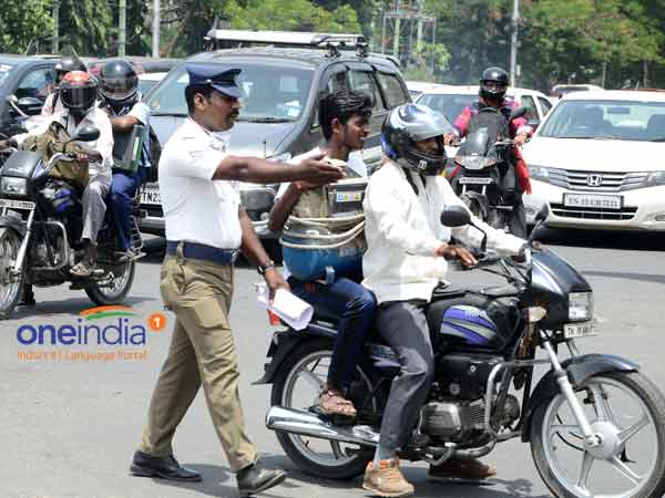 Helmet Exemption for these people only in hyderabad Helmet Exemption for these people only in hyderabad