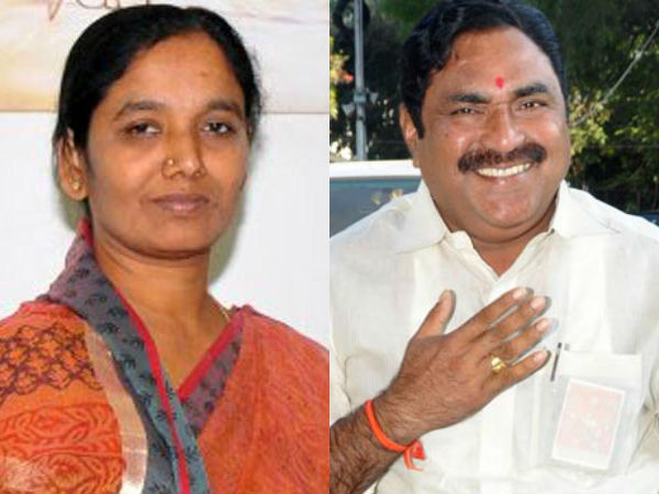 Paritala Sunitha asks Erraballi Dayakar Rao on joining TRS Paritala Sunitha asks Erraballi Dayakar Rao on joining TRS