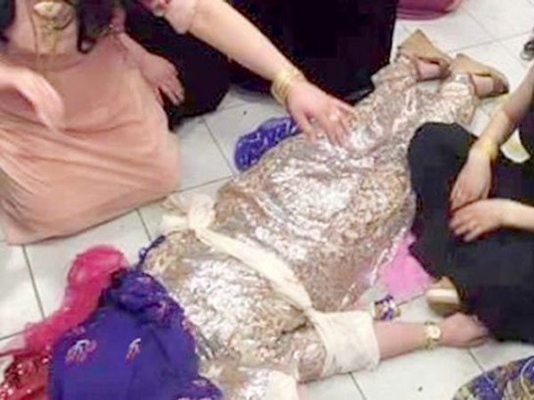 Woman 'shot dead at wedding for refusing arranged marriage to her cousin' Woman 'shot dead at wedding for refusing arranged marriage to her cousin'