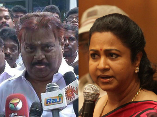 Radhika lashes out at vijayakanth Radhika lashes out at vijayakanth