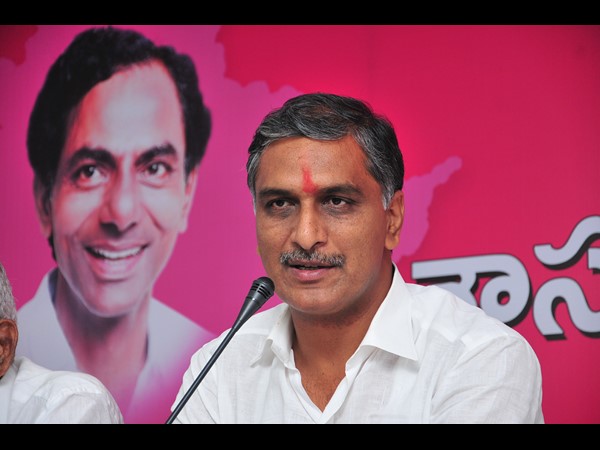 harish rao fires on tdp, congress over projects issue harish rao fires on tdp, congress over projects issue
