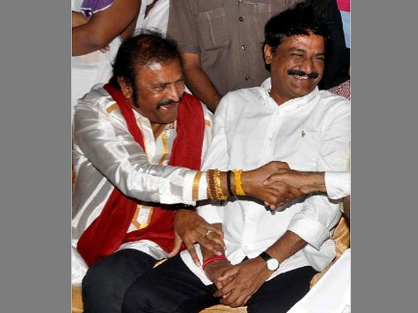 Ganta praises Mohan Babu Ganta praises Mohan Babu