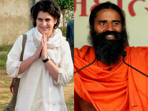 If Priyanka Gandhi takes charge of Congress then BJP will face tough challenge: Ramdev If Priyanka Gandhi takes charge of Congress then BJP will face tough challenge: Ramdev