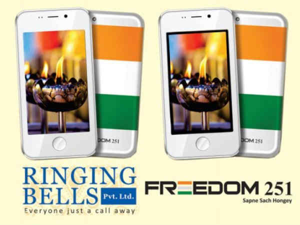 Ringing Bells claims to deliver its Freedom 251 smartphone from June 28 Ringing Bells claims to deliver its Freedom 251 smartphone from June 28