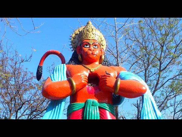 Man damages Hanuman idol after wife doesn't return home Man damages Hanuman idol after wife doesn't return home