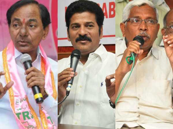 Revanth Reddy drags KCR into Kodandaram issue Revanth Reddy drags KCR into Kodandaram issue