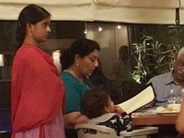 Renuka Chowdhury's image with underage domestic help goes viral Renuka Chowdhury's image with underage domestic help goes viral