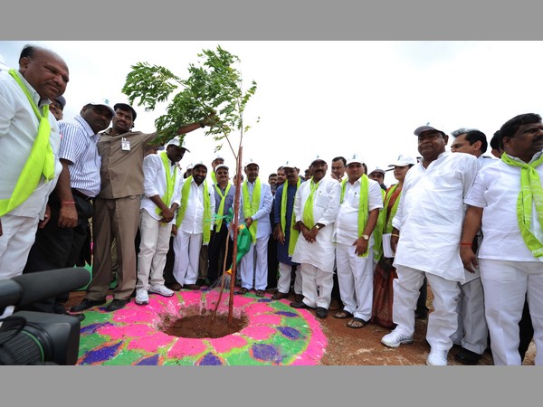 వర్షాలు కొంటే రావు, వనాలు పెంచితే వస్తాయి: హరితహారంలో కేసీఆర్