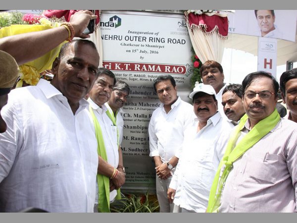 ఔటర్ రింగ్ రోడ్డు హైదరాబాద్కే మణిహారం: కేటీఆర్