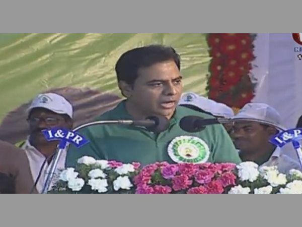 హరితహారం కోసం నెల జీతం విరాళంగా ప్రకటించిన కేటీఆర్
