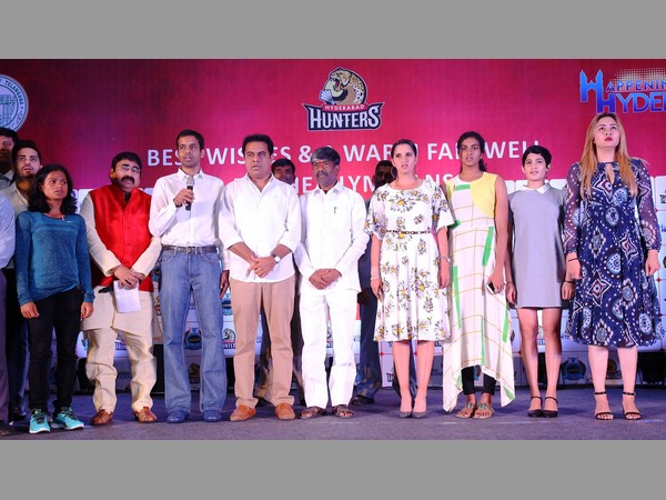 రియోలో సత్తా చాటండి: అథ్లెట్లకు కేటీఆర్ వీడ్కోలు