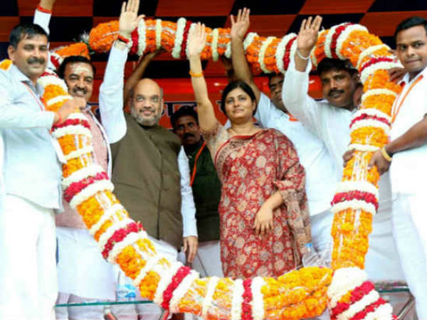 Apna Dal merged with BJP in UP Apna Dal merged with BJP in UP