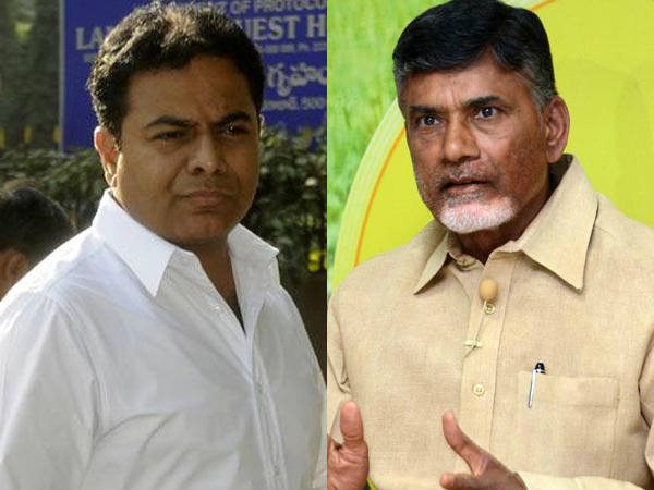 Follow KCR Formula: KTR to Chandrababu Follow KCR Formula: KTR to Chandrababu