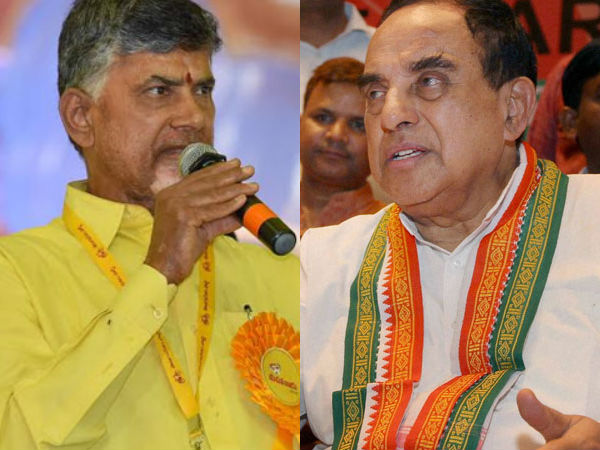 Subramanian Swamy targets AP government over TTD issue Subramanian Swamy targets AP government over TTD issue