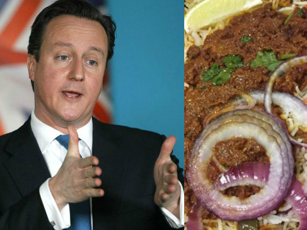 For Cameron's Last Meal As PM, Hyderabadi Saffron Chicken, Samosa For Cameron's Last Meal As PM, Hyderabadi Saffron Chicken, Samosa