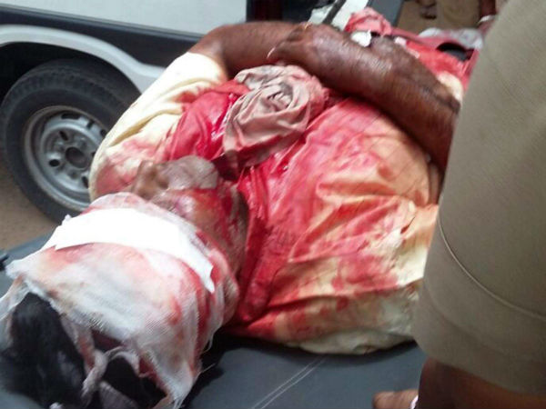 Son hacks lawyer father on Madras High Court premises Son hacks lawyer father on Madras High Court premises