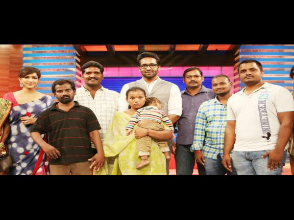 Manchu Vishnu Donates 22Lakhs for Kid in Memu Saitham Manchu Vishnu Donates 22Lakhs for Kid in Memu Saitham