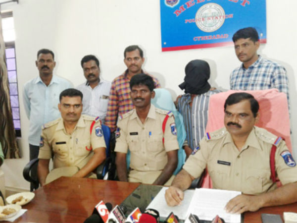 Son kills mother for Rs one lakh in Hyderabad Son kills mother for Rs one lakh in Hyderabad