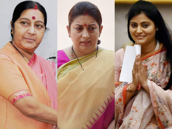 Sushma, Smriti and now Anupriya: Does BJP back a woman to check a woman? Sushma, Smriti and now Anupriya: Does BJP back a woman to check a woman?