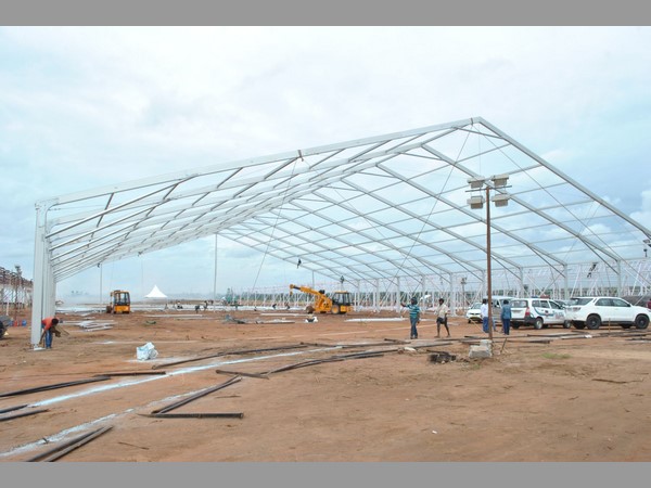 మోడీ రాక కోసం ఏర్పాట్లు