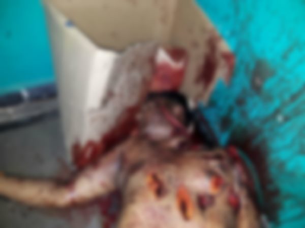 హత్యకు గురైన సమయంలో వాహెద్ ఒంటిపై దుస్తులు లేవు
