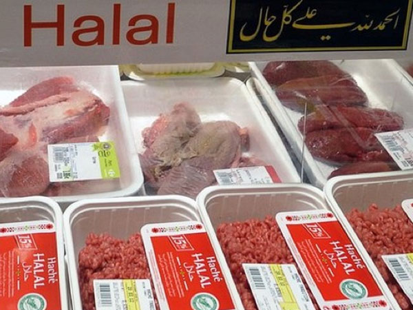 Officials serioused on Halal super market for saling pork meat Officials serioused on Halal super market for saling pork meat