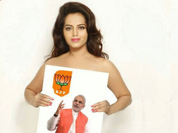 Meghna Patel: Model, who posed semi-nude in support of Modi, joins NCP Meghna Patel: Model, who posed semi-nude in support of Modi, joins NCP