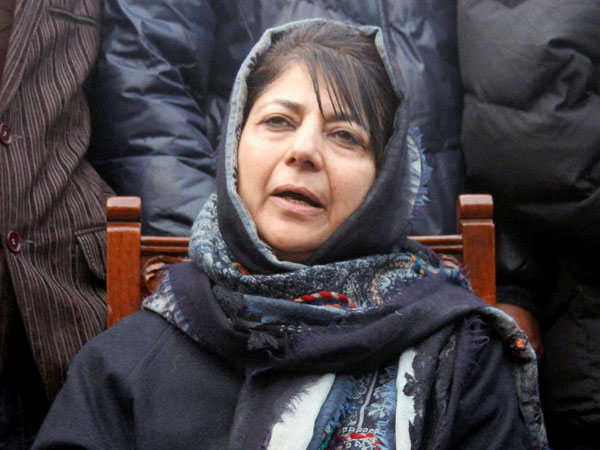 Jammu and Kashmir Chief Minister Mehbooba Mufti in Delhi Jammu and Kashmir Chief Minister Mehbooba Mufti in Delhi